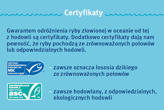 Certyfikaty losos